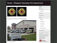 Tablet Screenshot of pleasantfire.com